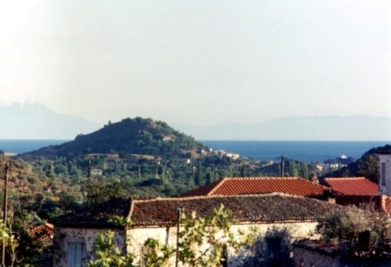 Villa Notia Skála Eresoú Chambre photo